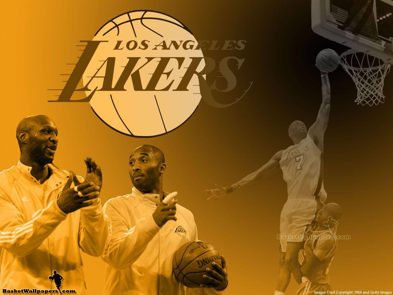 Ray Allen Los Angeles Lakers Live Tapet Wallpaper
