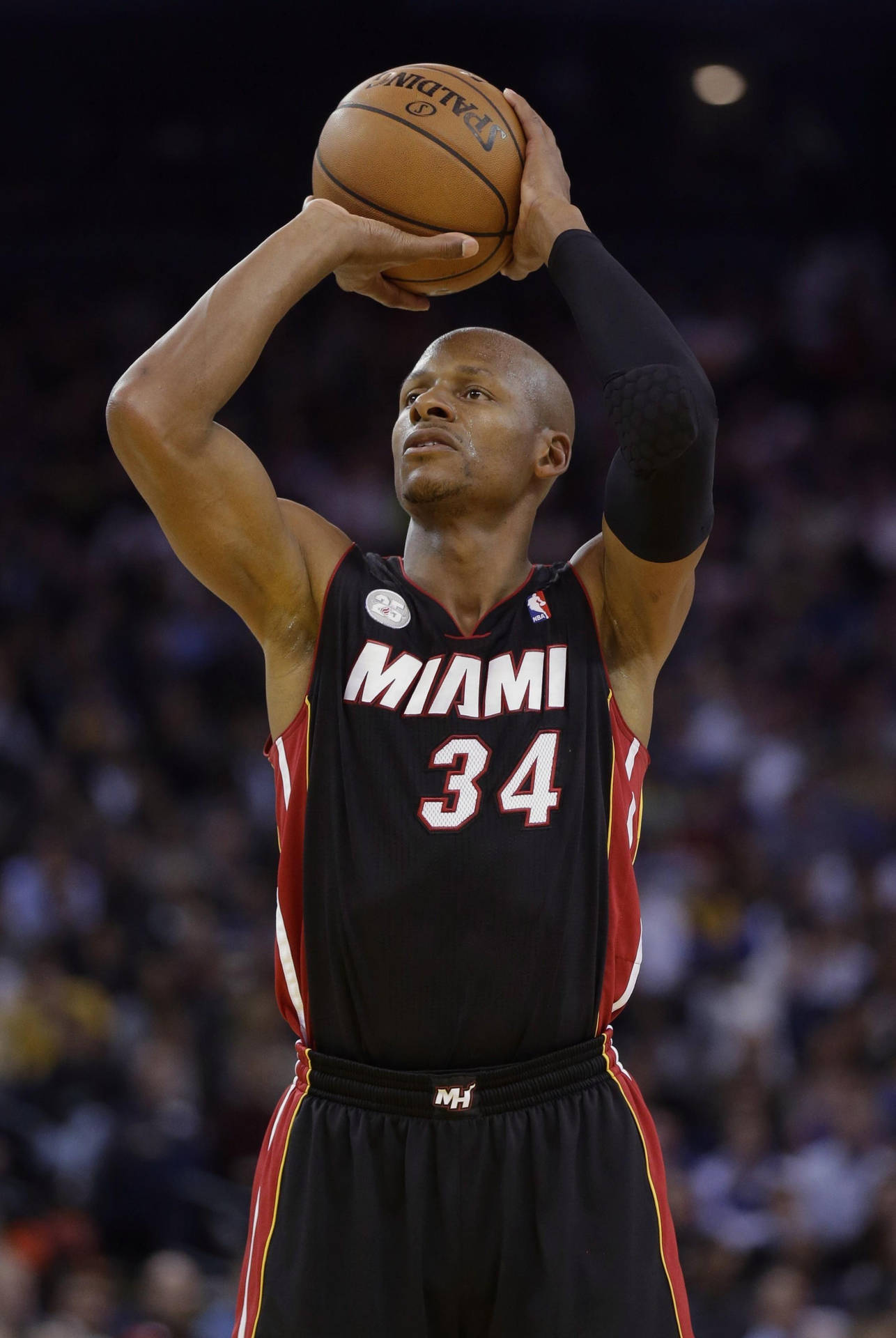 ray allen shooting free throws