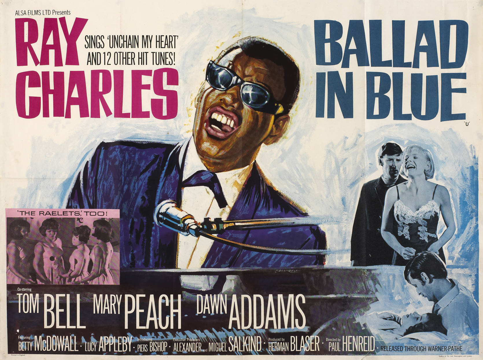 Ray Charles Ballad In Blue Wallpaper