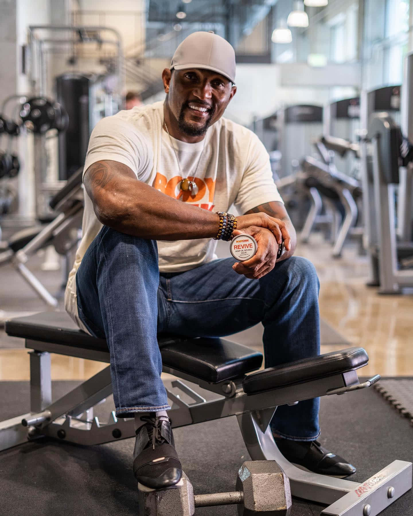 Ray Lewis Gym Session Wallpaper