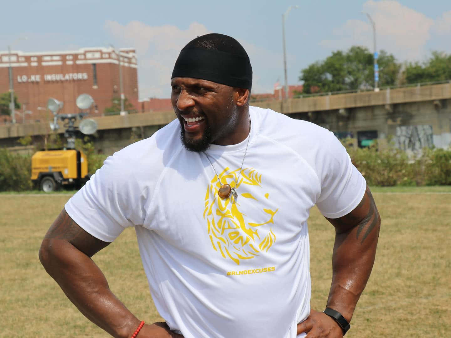 Ray Lewis Outdoor Event Wallpaper