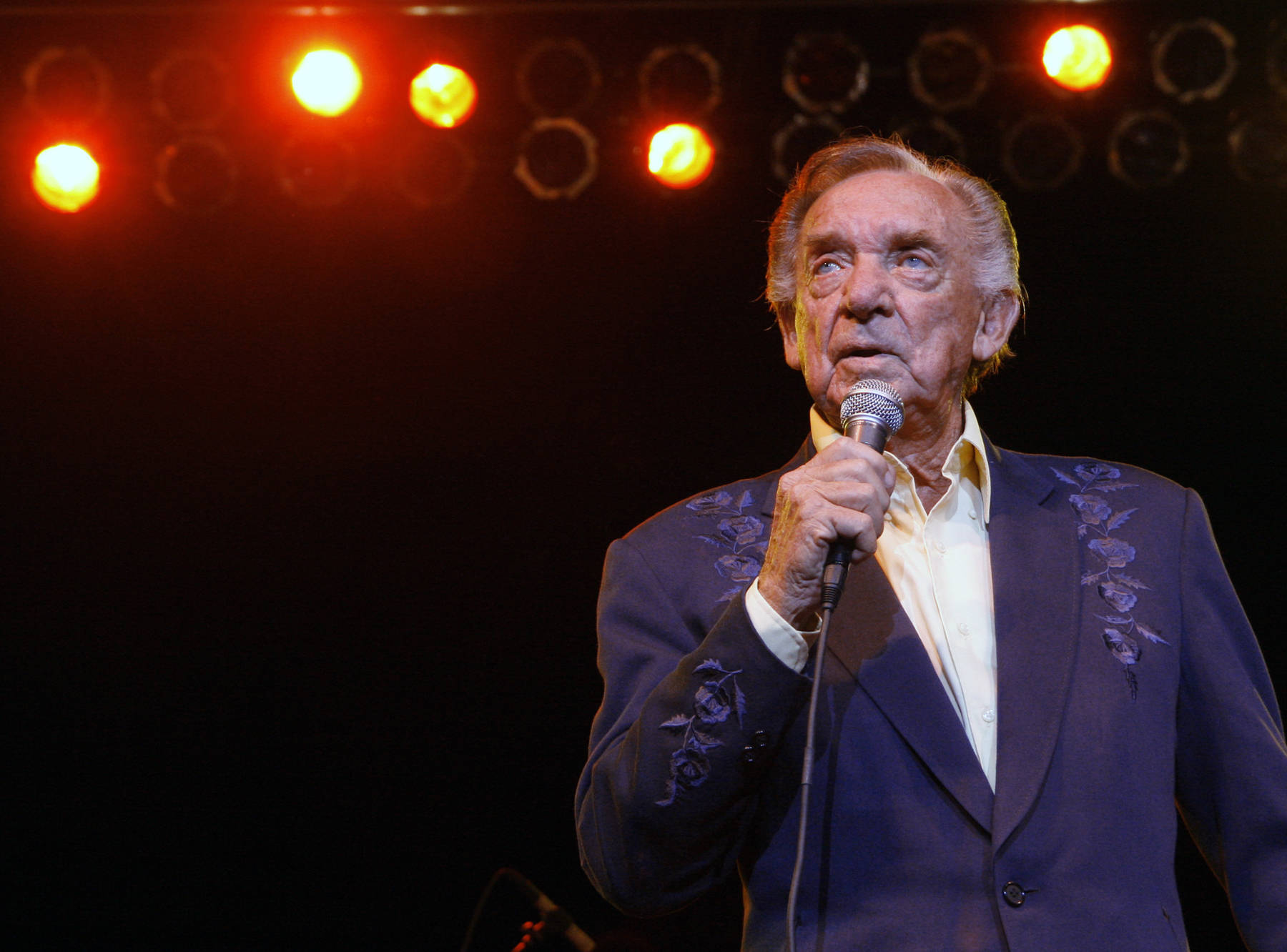 Ray Price Looks Back Epic Country Career Wallpaper