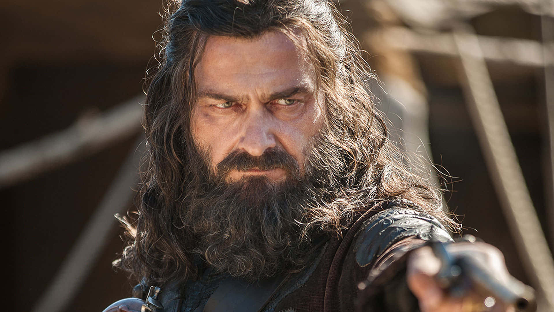 - Ray Stevenson Starring As 'blackbeard' In "black Sails" Wallpaper