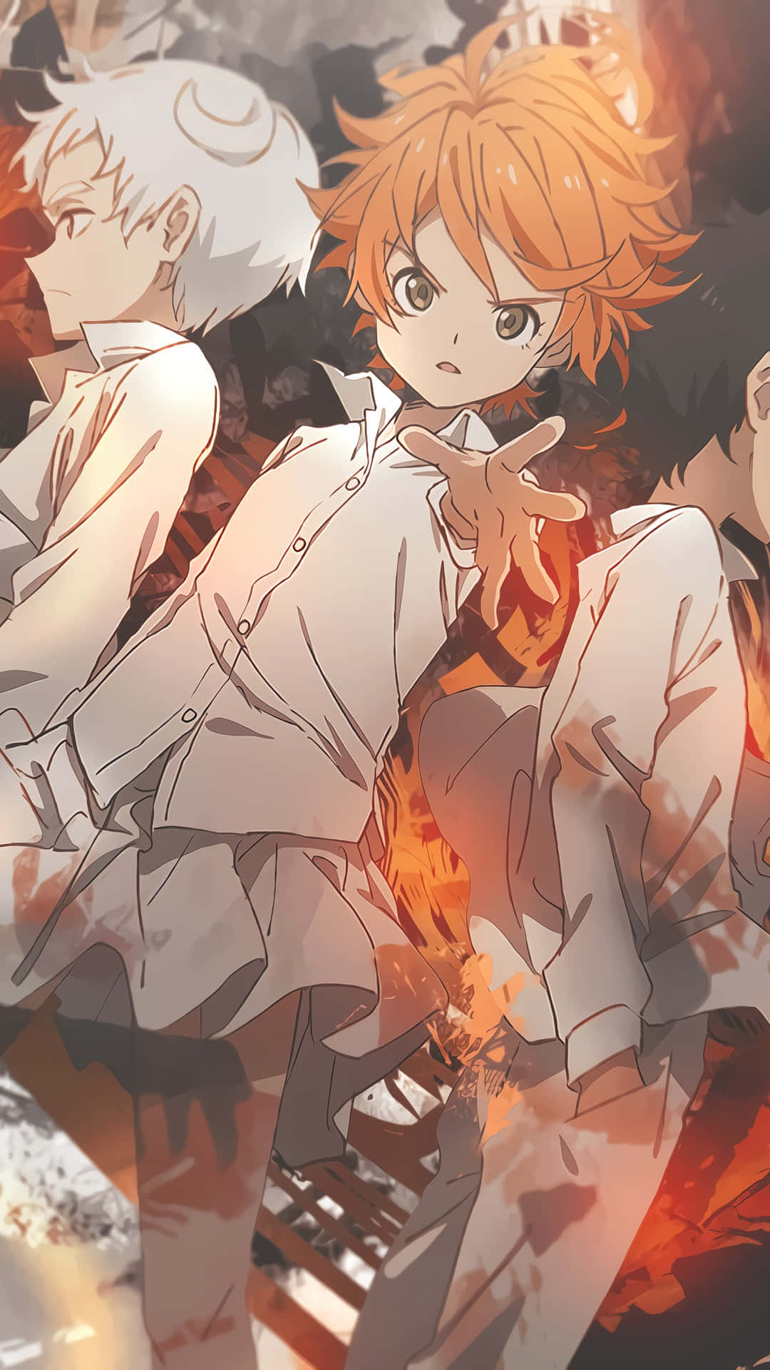 "Ray of Hope in The Promised Neverland" Wallpaper