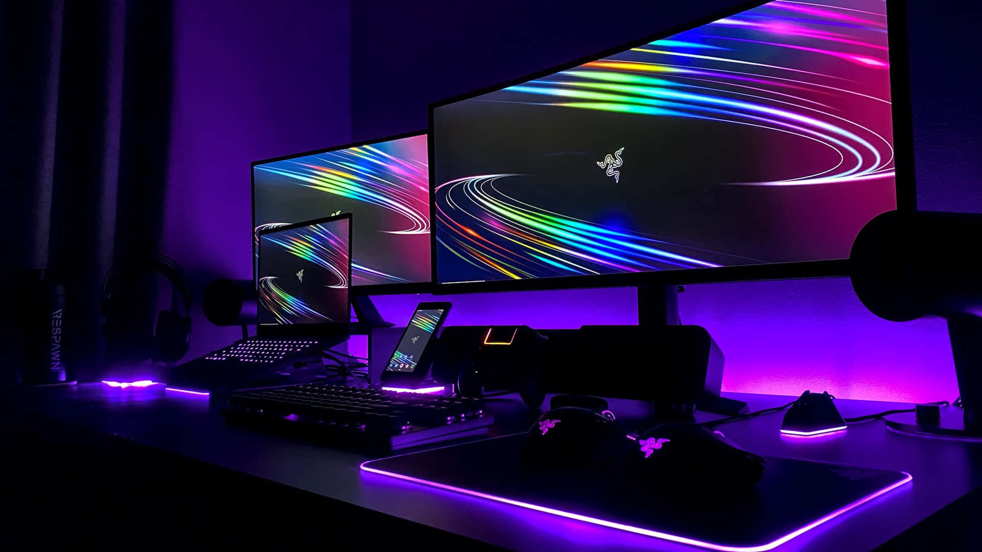 Step up your battle station with the Razer gaming range