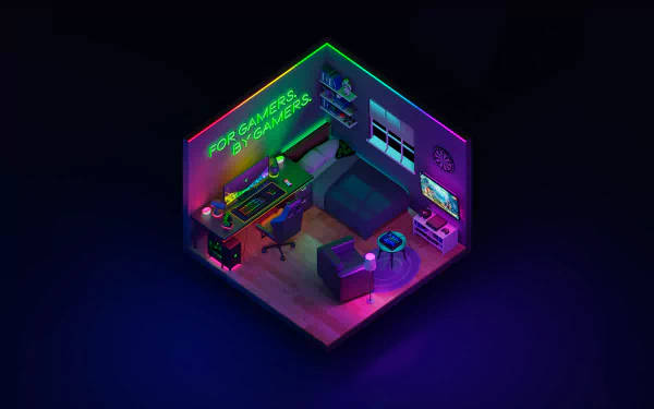 Razer Gaming Room 4k Wallpaper