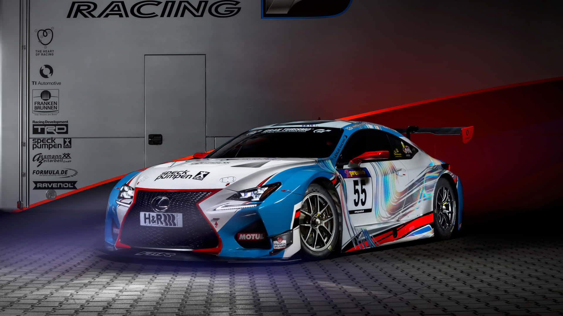 Lexus Rc Racing - Gt3 Gt3 Gt3 Gt3 Gt3 Gt Wallpaper