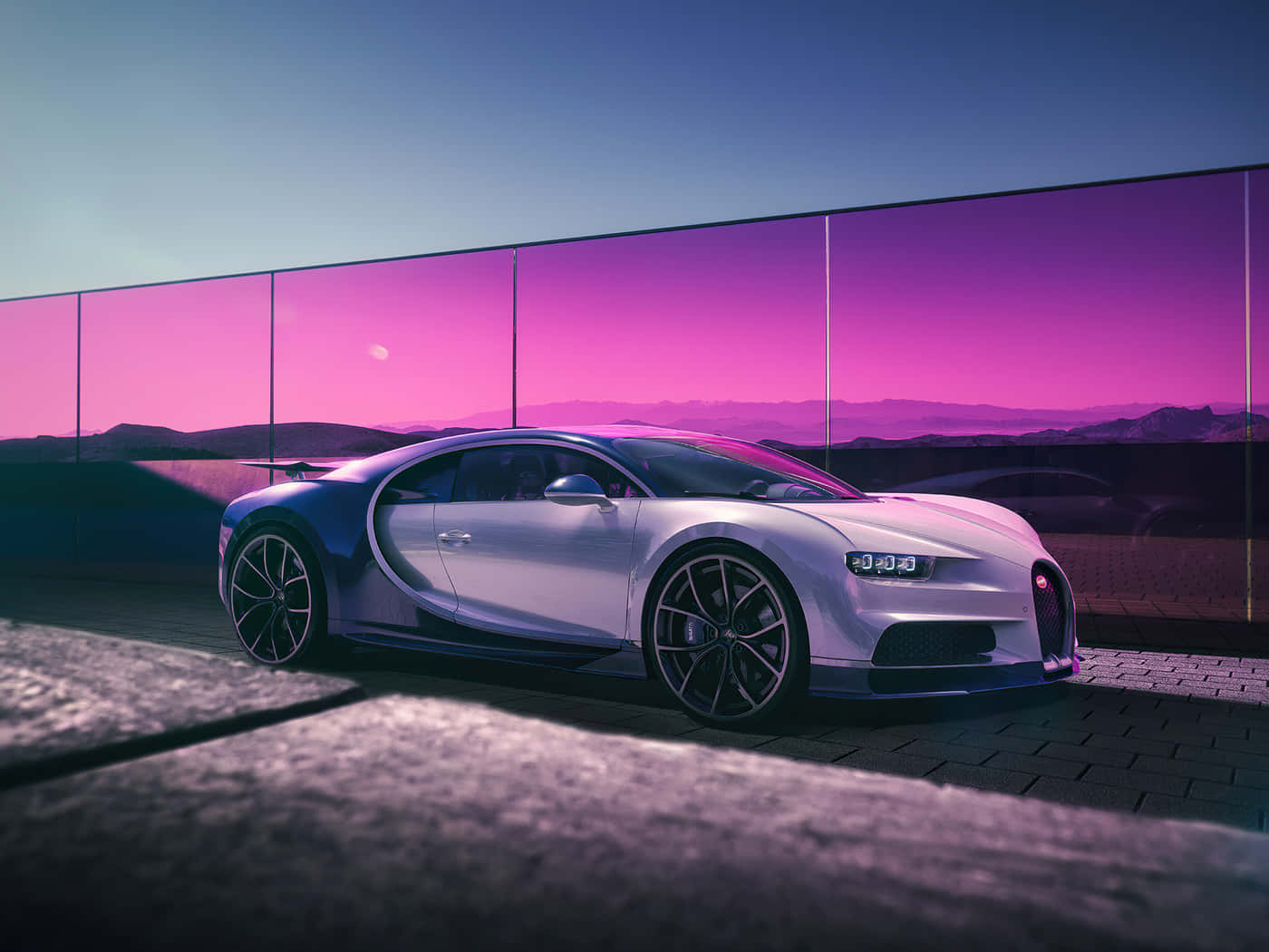 Bugatti Chiron HD Tapet Wallpaper