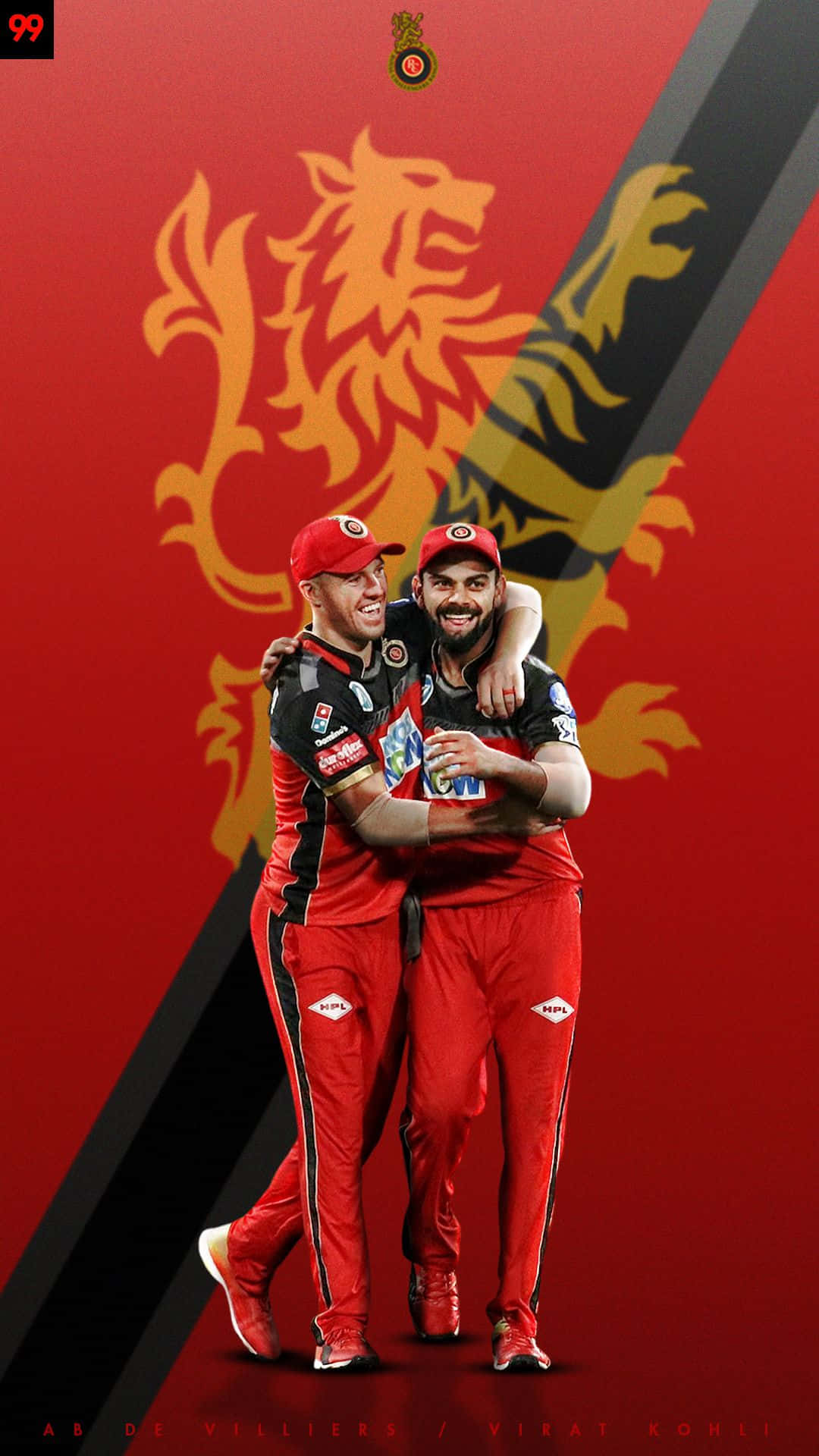 The Bangalore Royal Challengers roaring to the top