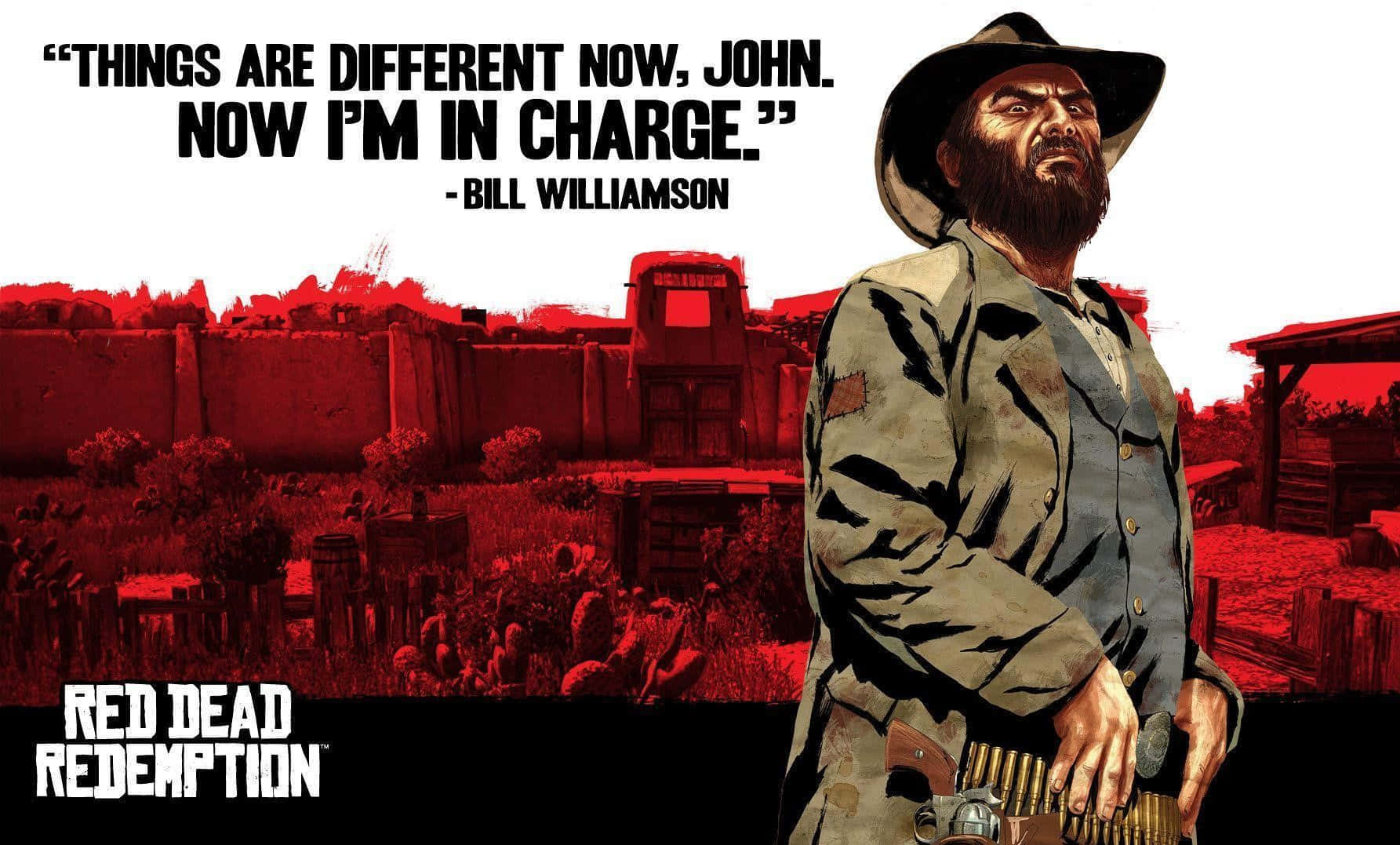 Screenshotvon Red Dead Redemption Wallpaper