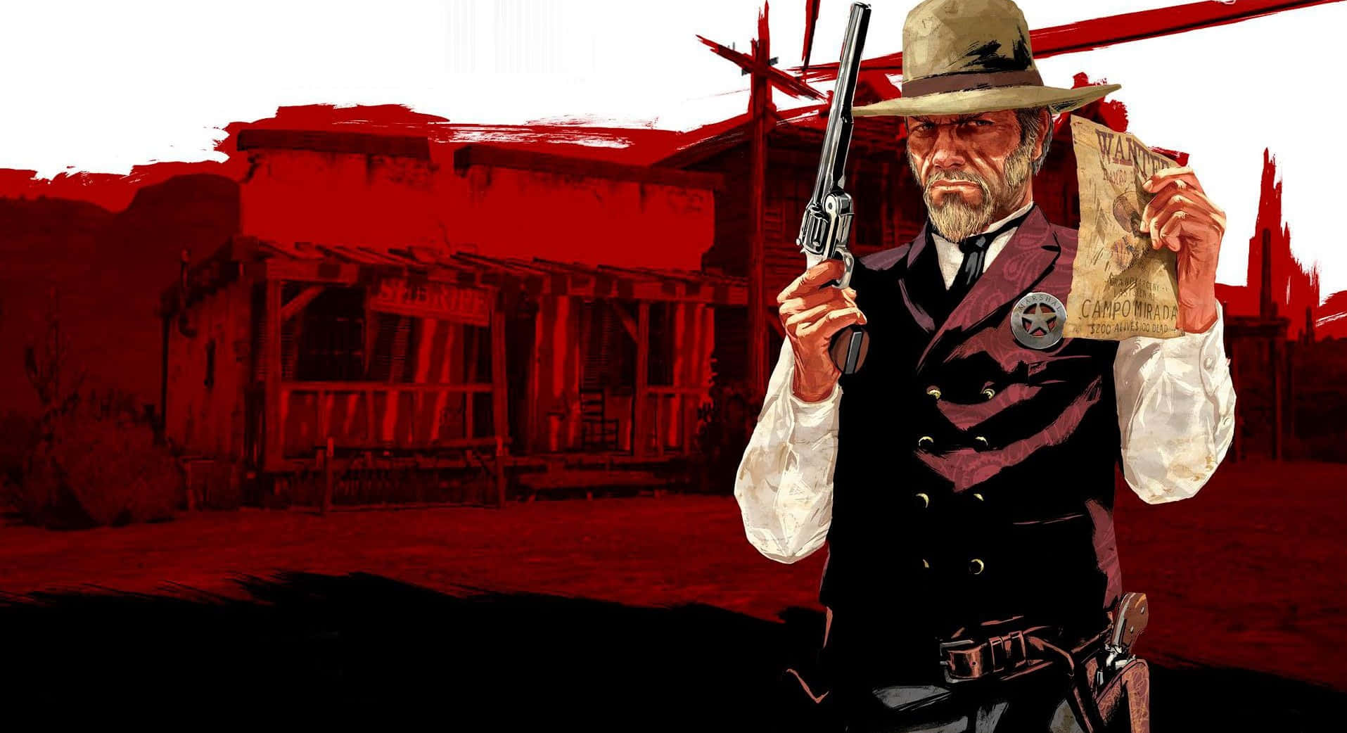 Imagemred Dead Redemption 2, A Aventura Do Velho Oeste. Papel de Parede