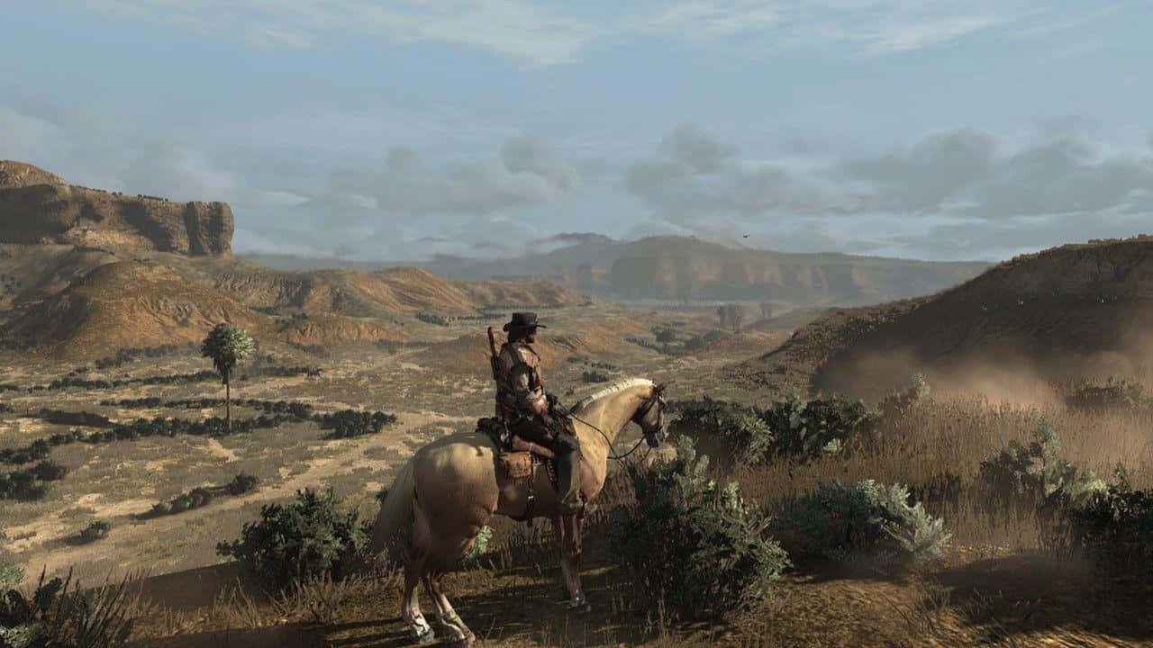 Utforskaamerika Med Red Dead Redemption 2 Som Bakgrundsbild Till Datorn Eller Mobilen. Wallpaper