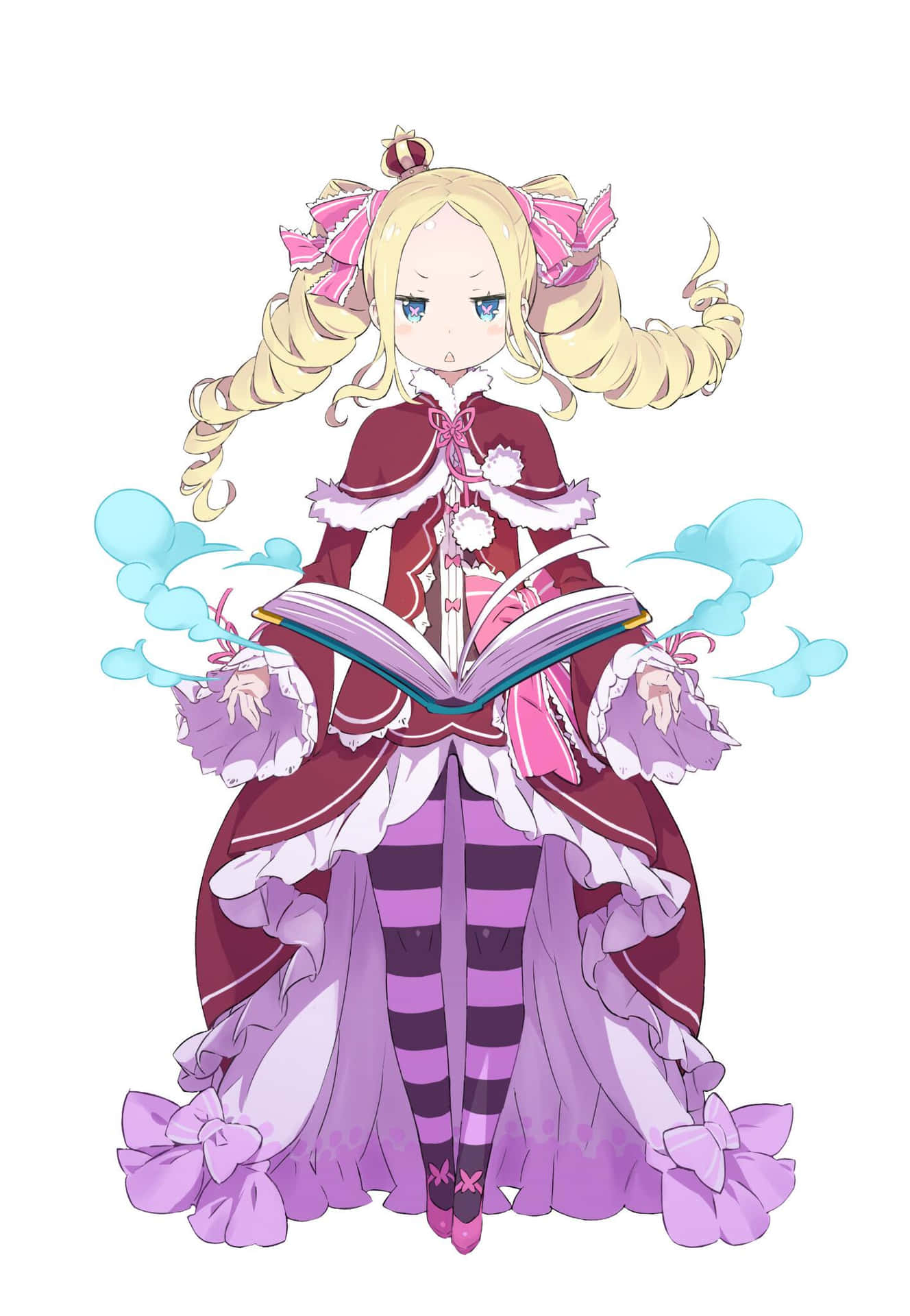 Download Re:Zero - Beatrice in the magical library Wallpaper ...