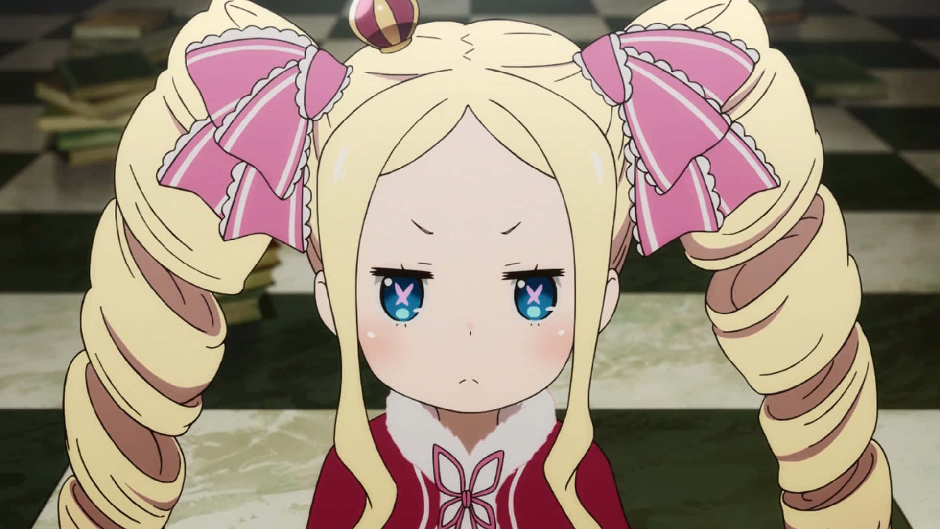 Re Zero Beatrice: Taianomainen Kirjastonhoitaja Fantasiamaailmassa Taustakuva