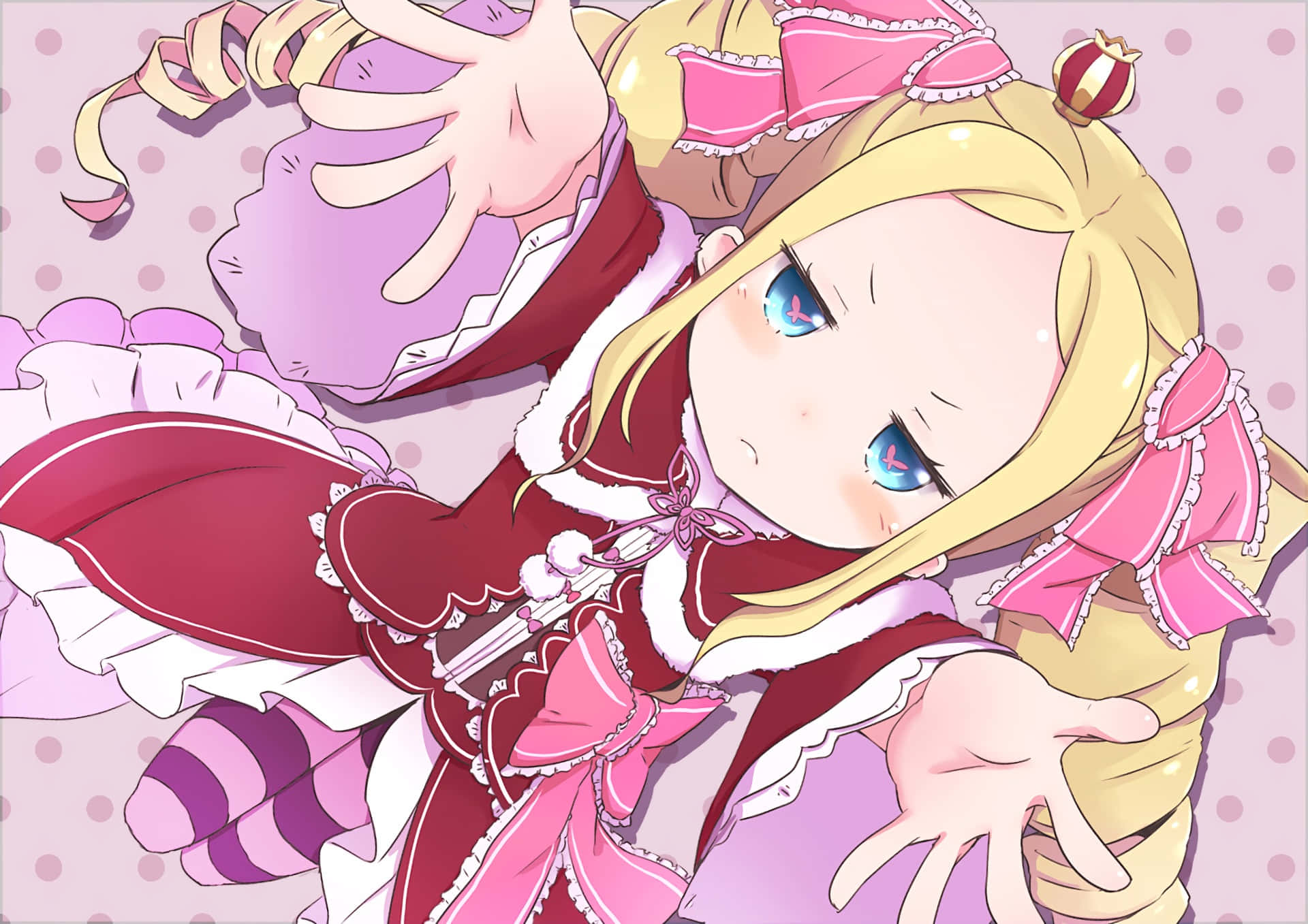 Beatrice Taianomainen Kirjaston Vartija Re: Zero:ssa Taustakuva