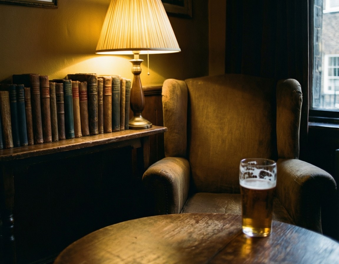 Coin Lecture Pub Fonds d'écran