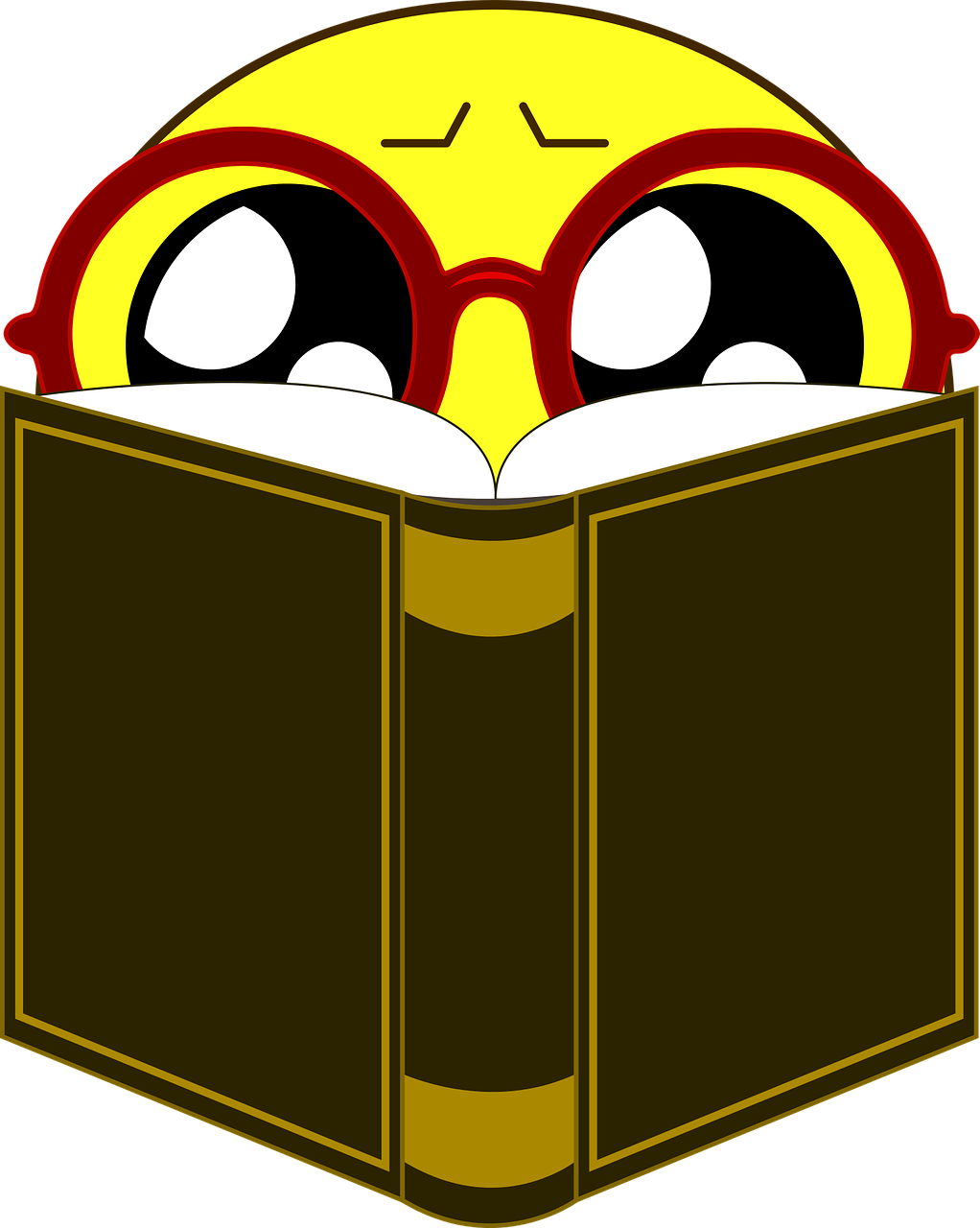 Download Reading Sunglasses Emoji | Wallpapers.com