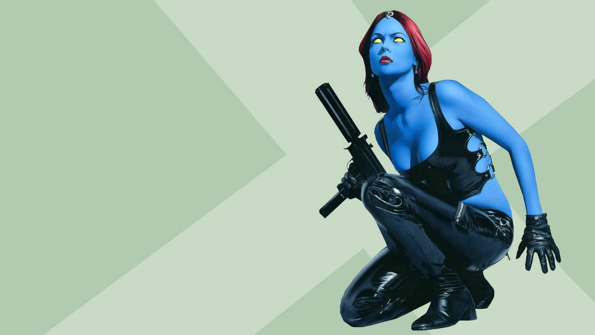 Ready To Fight Mystique Wallpaper