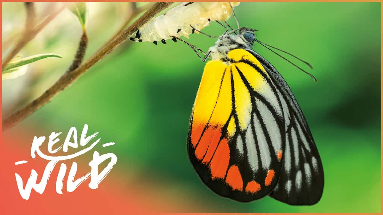 Colorful Butterfly Enjoying a Great View