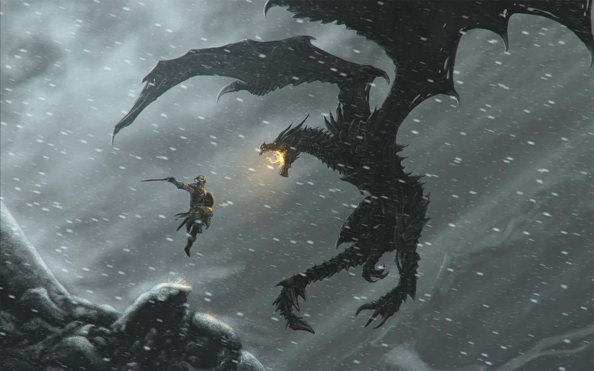 Dragãoreal Em The Elder Scrolls: Legends. Papel de Parede