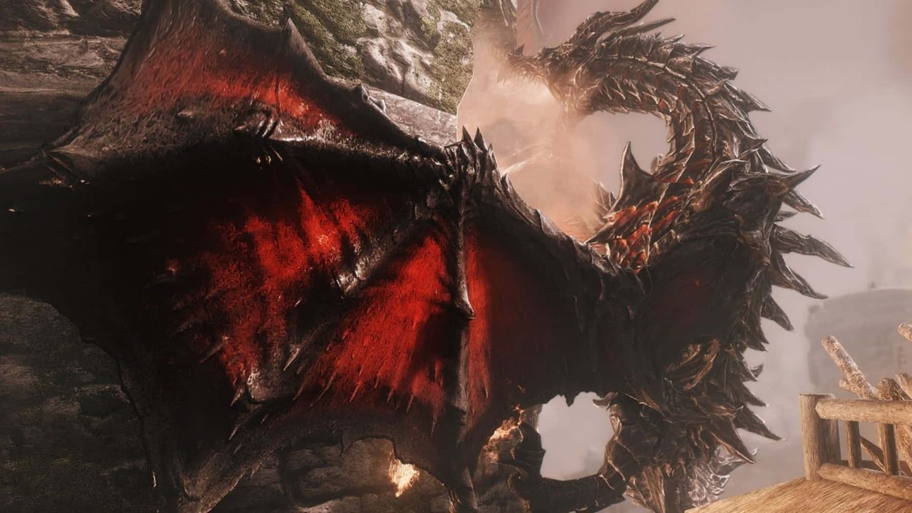 Discover the Power of a Real Dragon Wallpaper