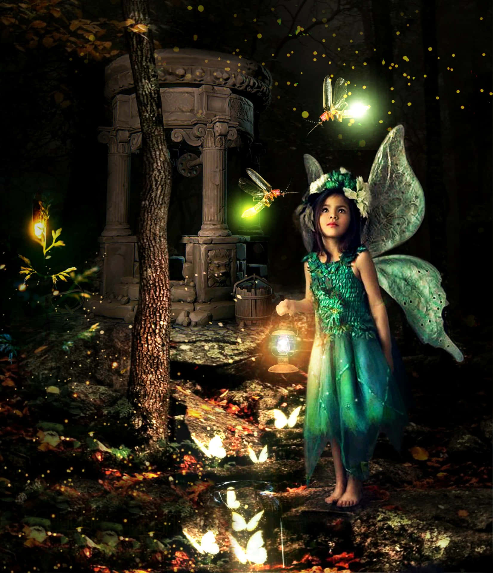 Young Girl Real Fairy Picture