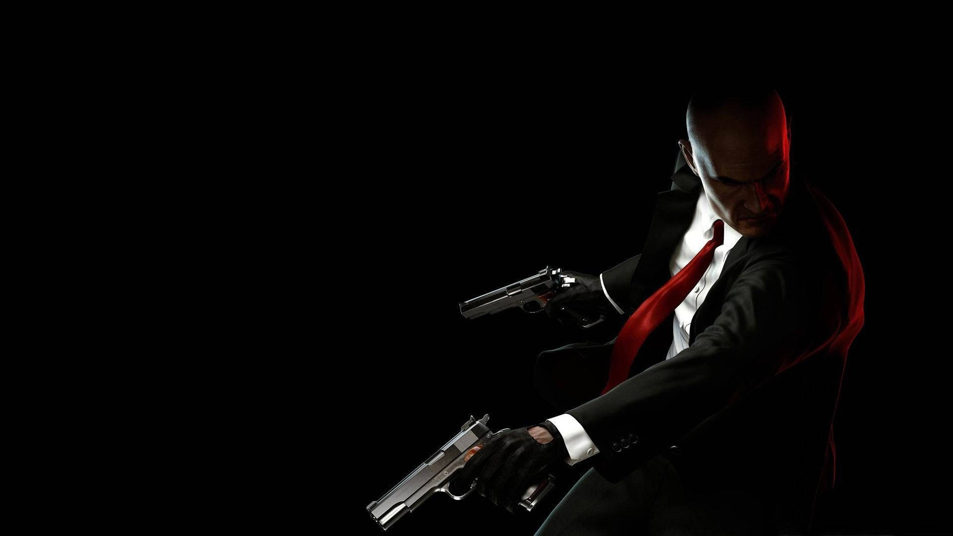 "Dark and Determined - The life of a Real Hitman" Wallpaper
