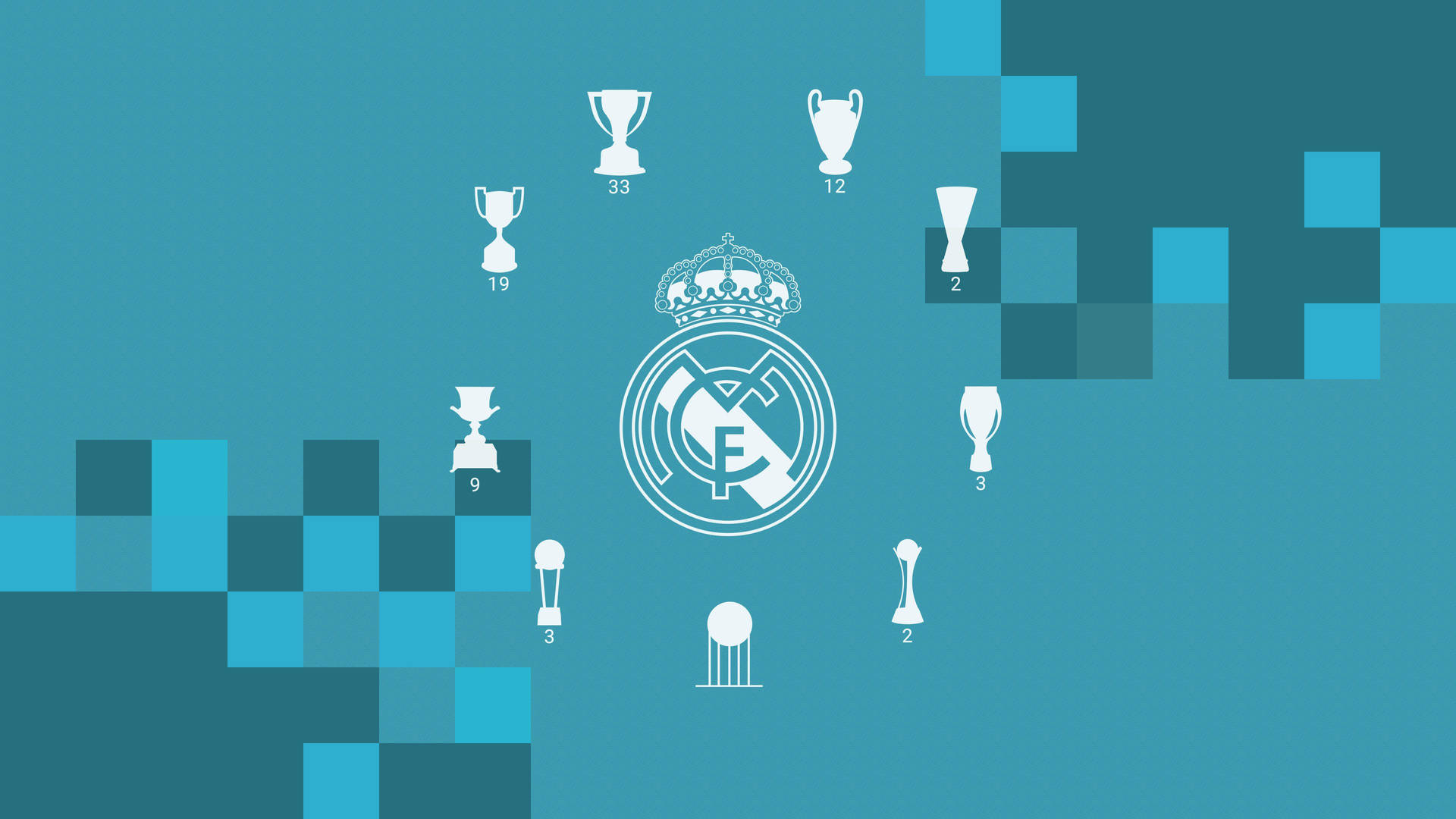 Real Madrid 4k Blå Wallpaper