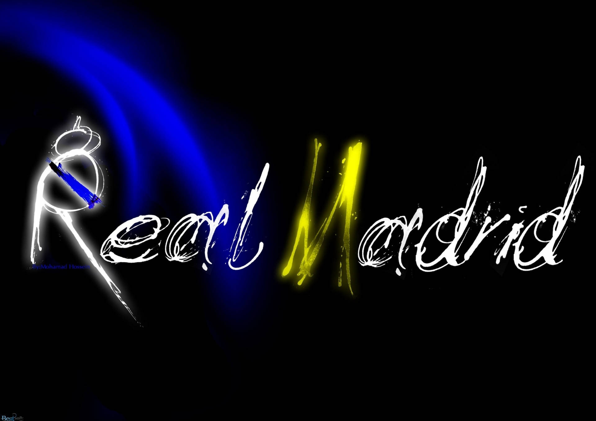 Real Madrid Calligraphy