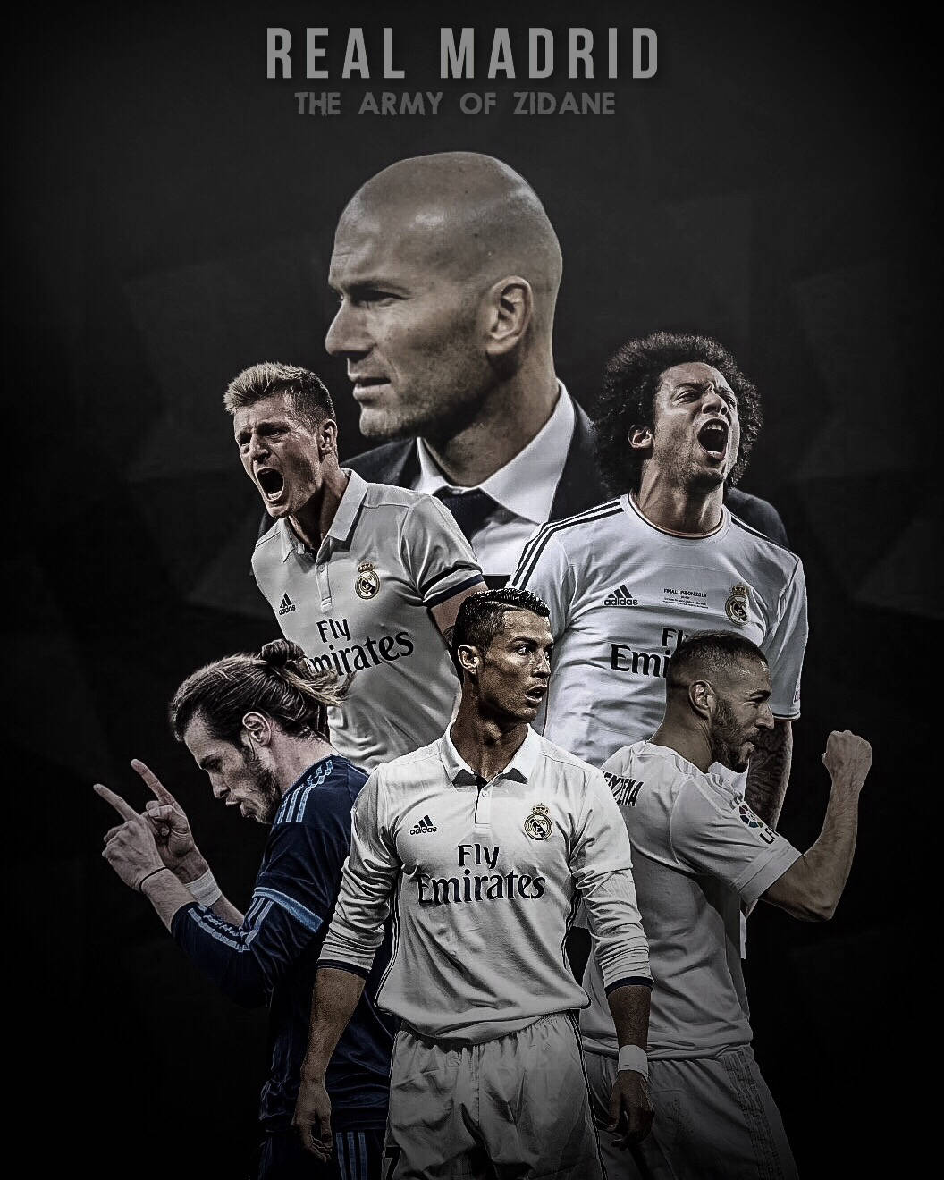 Real Madrid Cool Art Wallpaper