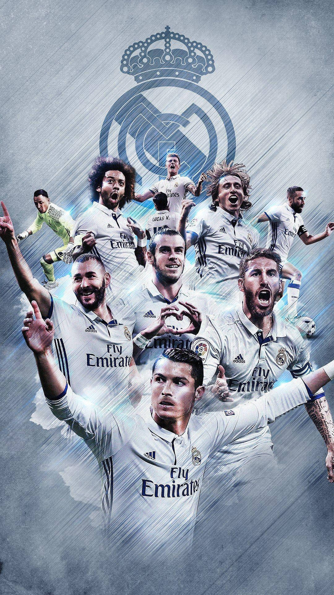 Real Madrid FC White Wallpaper