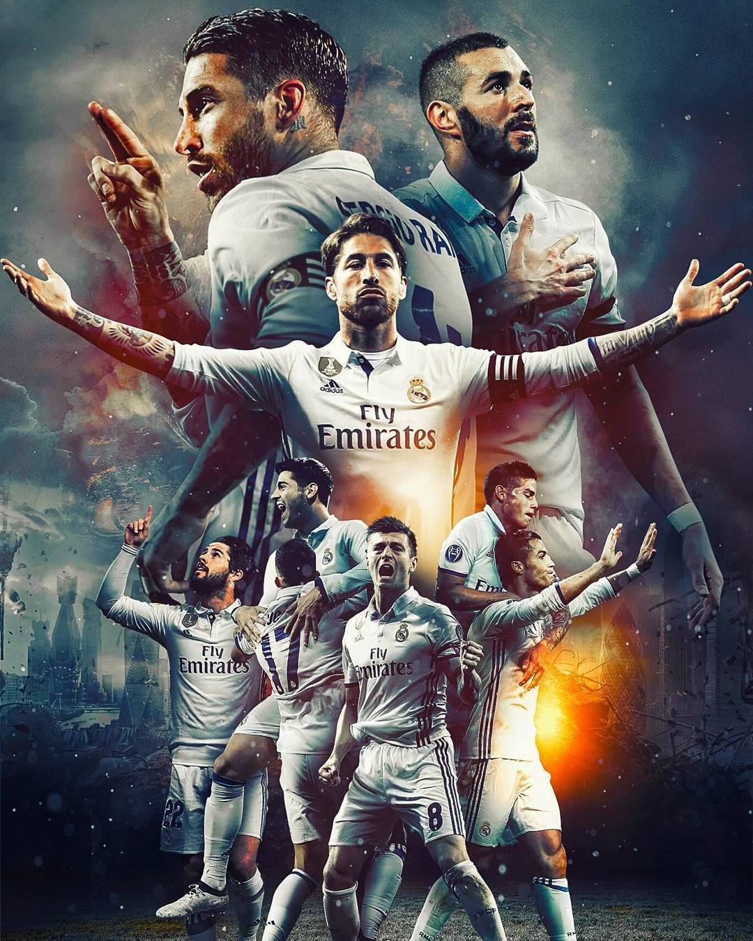 Real Madrid Fly Emirates Wallpaper