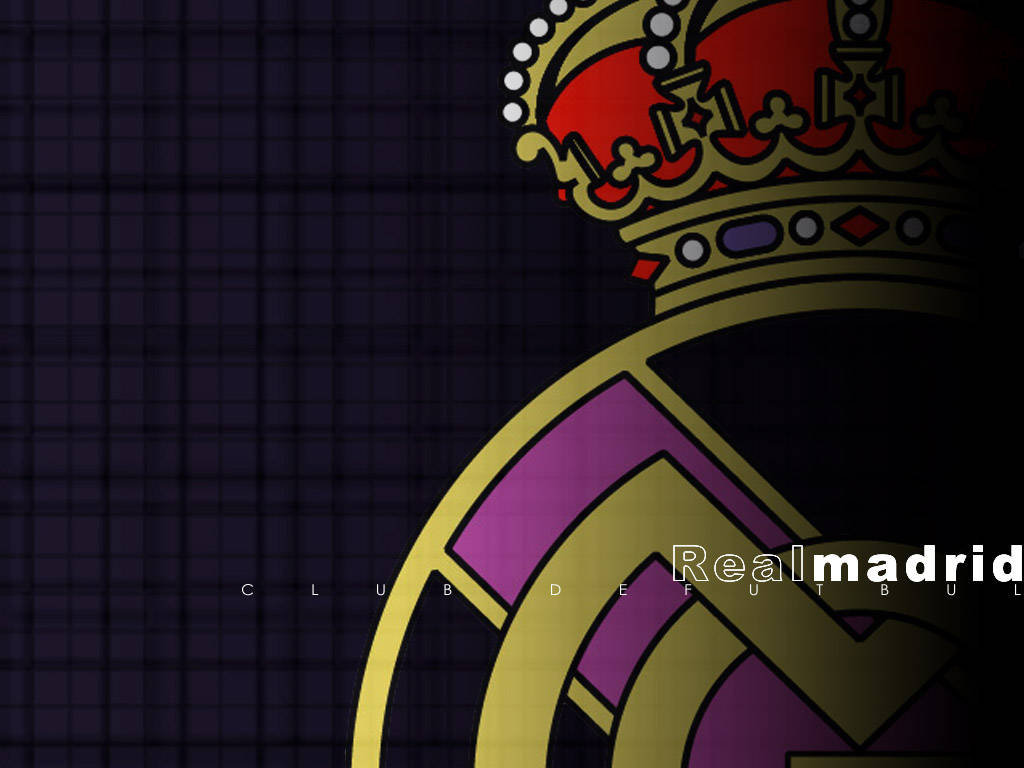 Real Madrid Half Logo