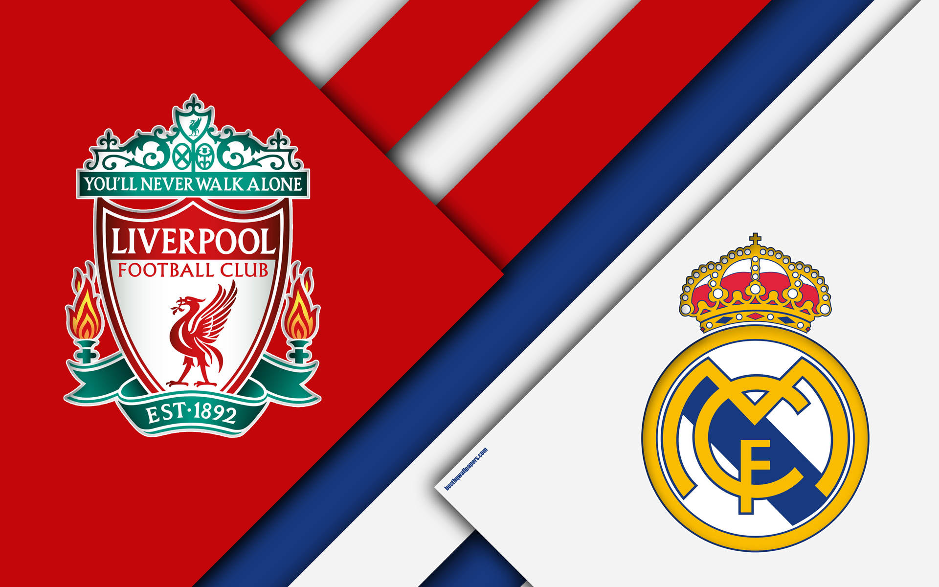 Real Madrid Liverpool 4K baggrundsbillede Wallpaper