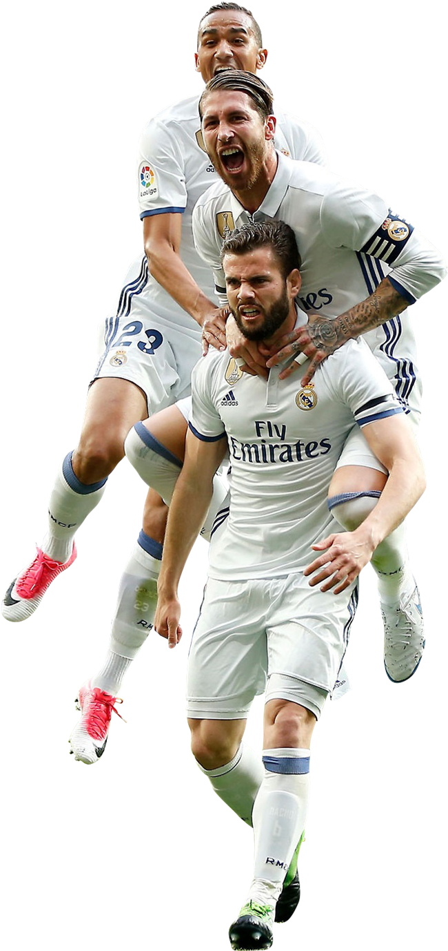 Download Real Madrid Players Celebration