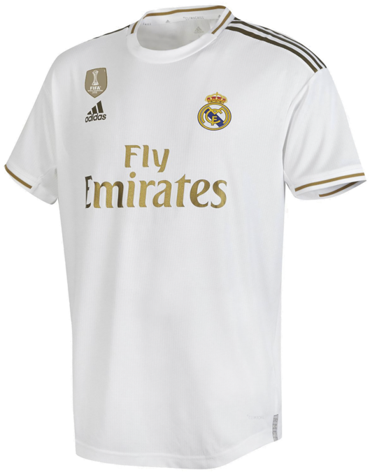 Download Real Madrid White Home Jersey | Wallpapers.com