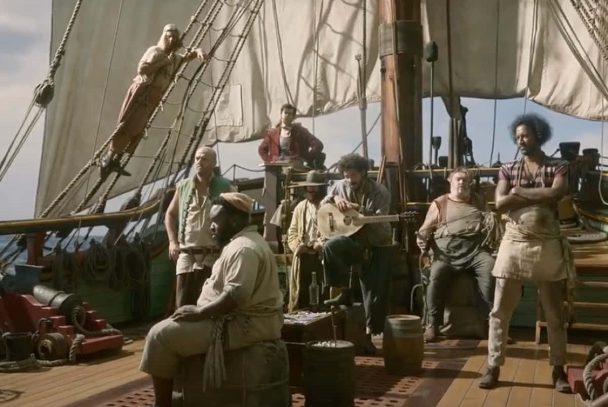 Real Pirate On Ship Picture