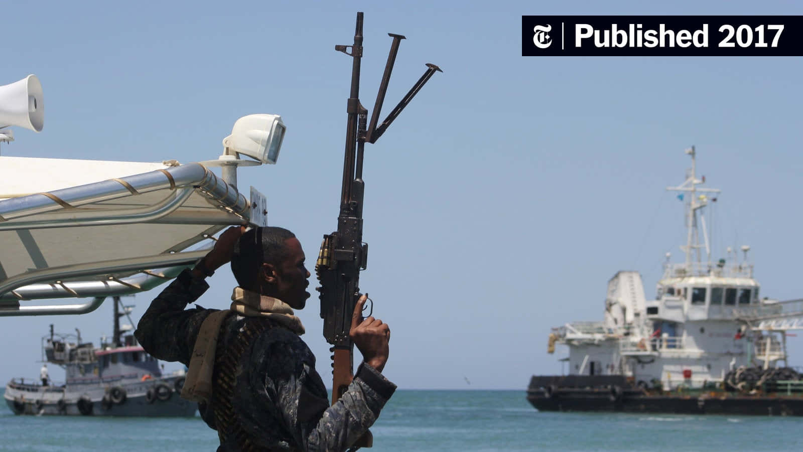 Real Pirate Somali With Gun Picture