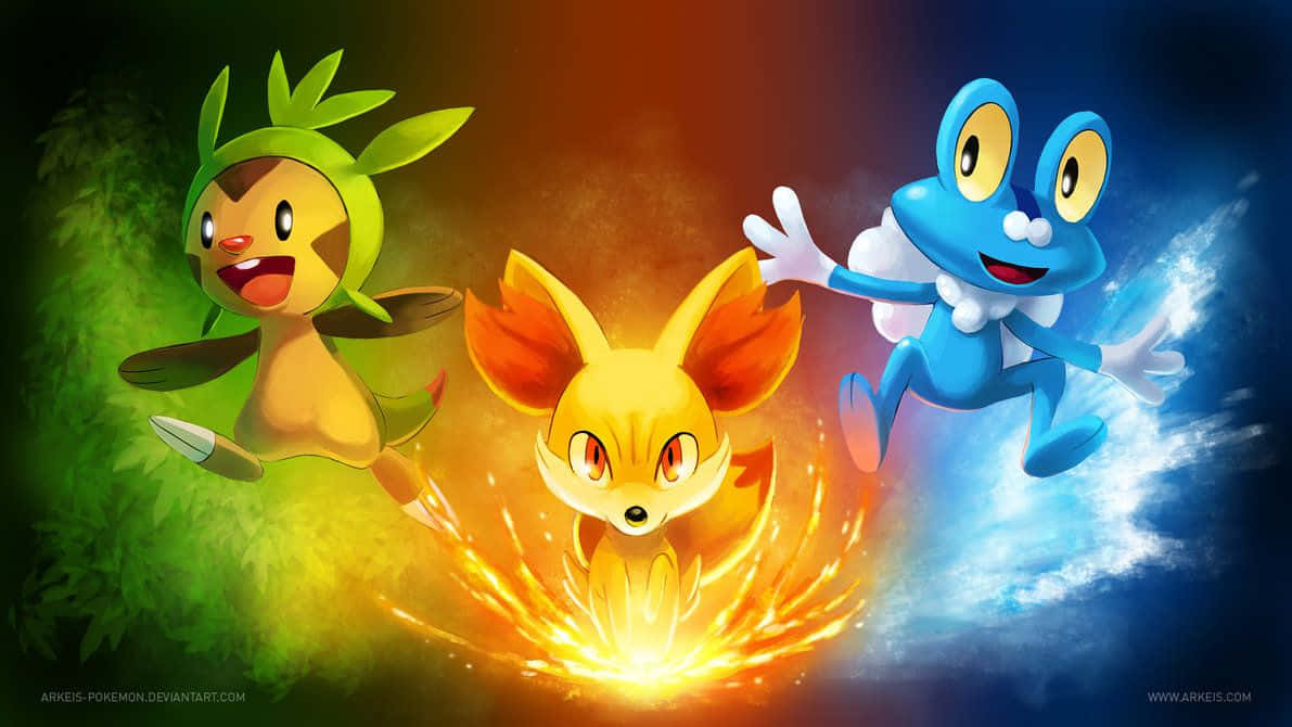 Enter the world of Pokemon X&Y with your imagination Wallpaper