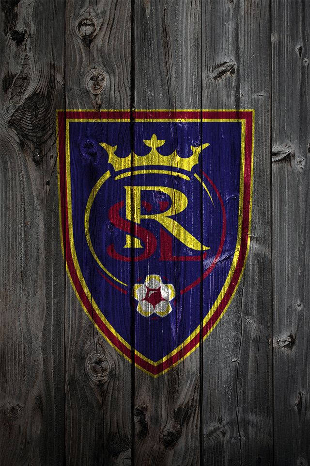 Realsalt Lake Rustikales Logo Im Thema Wallpaper