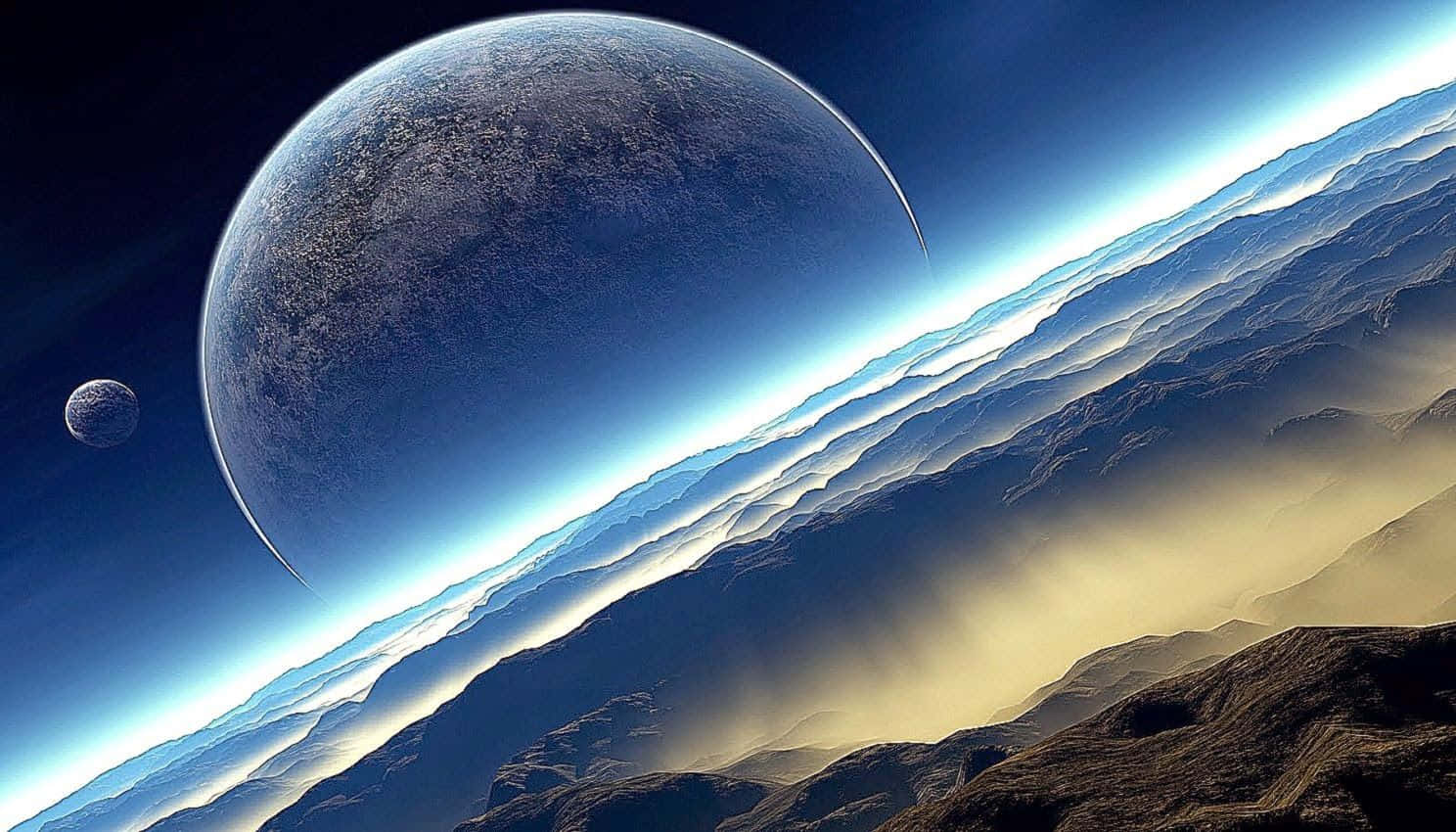 Planet Real Space Wallpaper