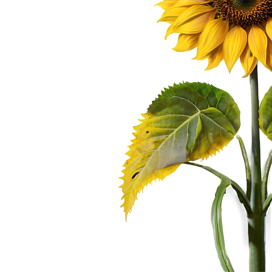 Real Sunflower Transparent Png 05262024 PNG