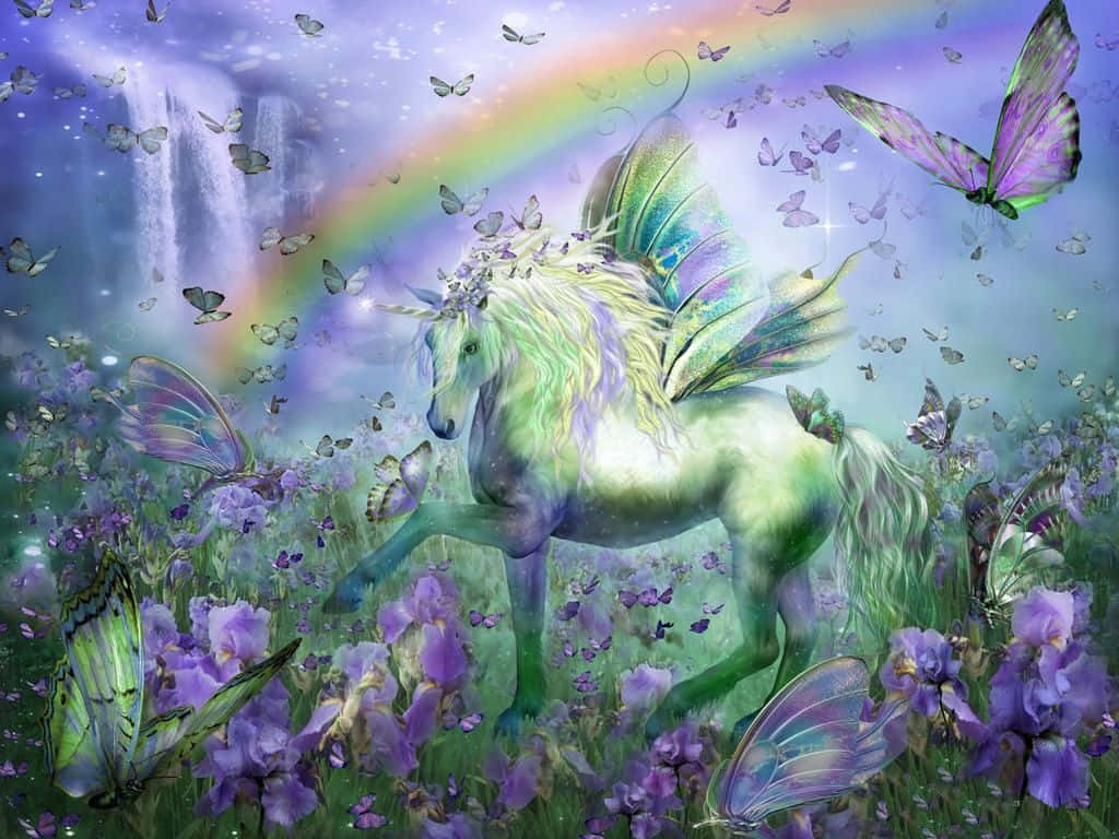 A mythical creature, the Real Unicorn Wallpaper