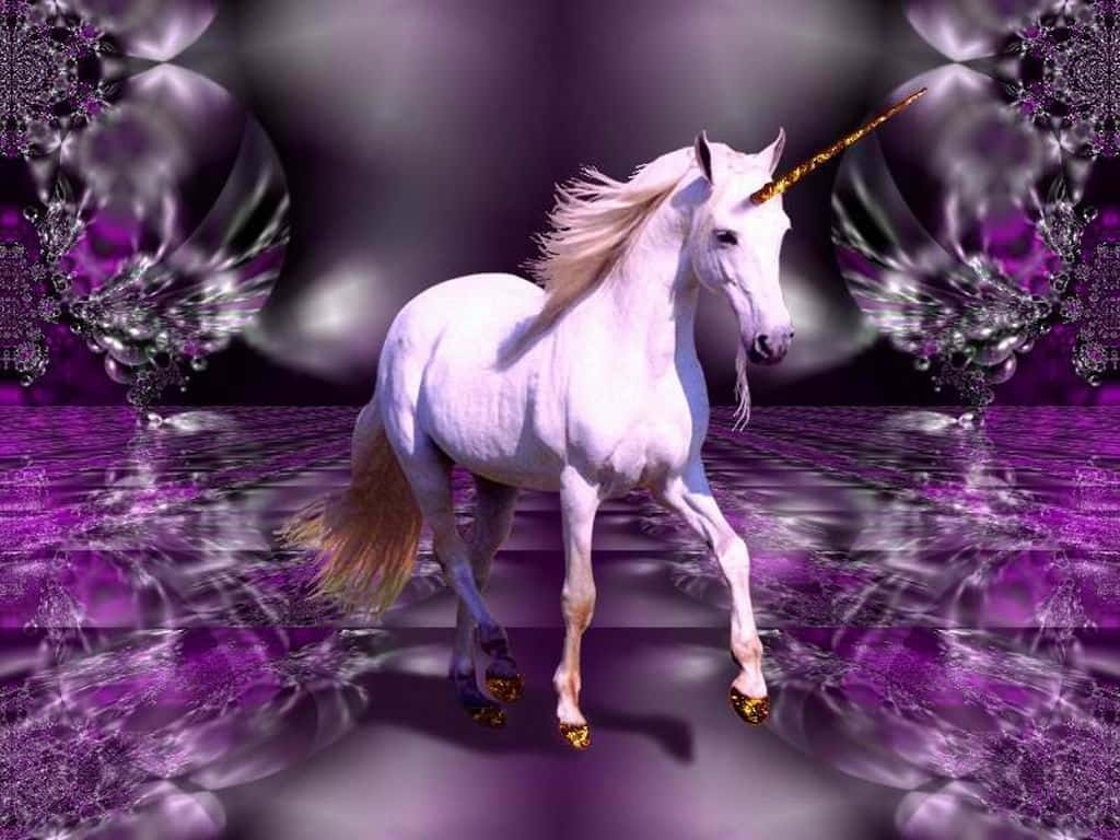 Unbelievably Magical: A Real Unicorn Wallpaper