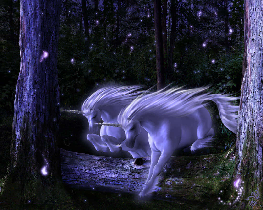 "An up-close-and-personal look at the majestic and magical Real Unicorn" Wallpaper