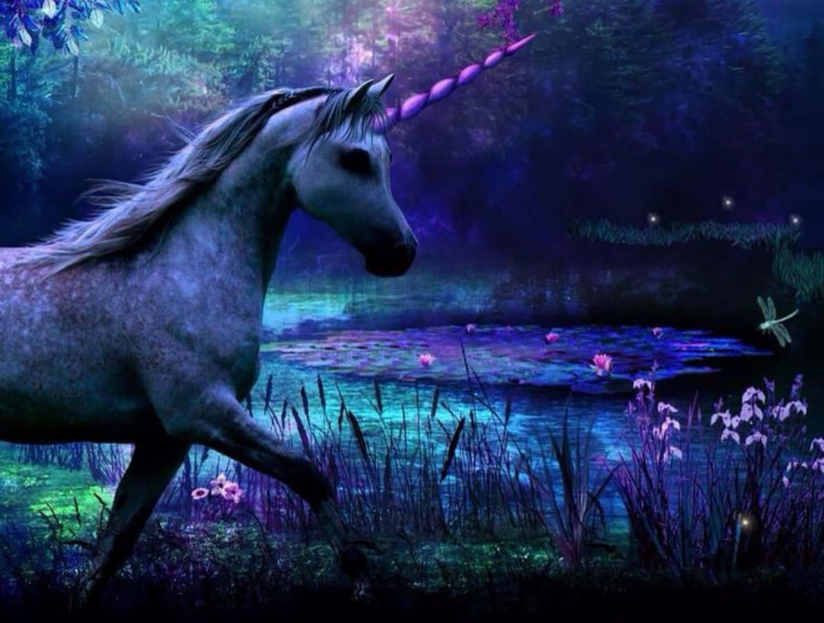 A Magical, One-of-a-Kind Sight: A Real Unicorn