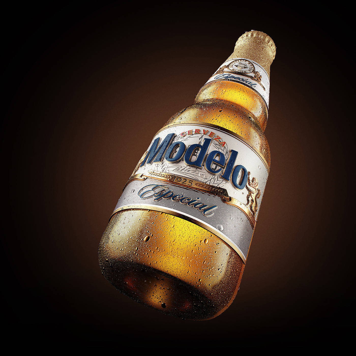 Realistisk3d-rendering Av En Modelo Especial-flaska. Wallpaper