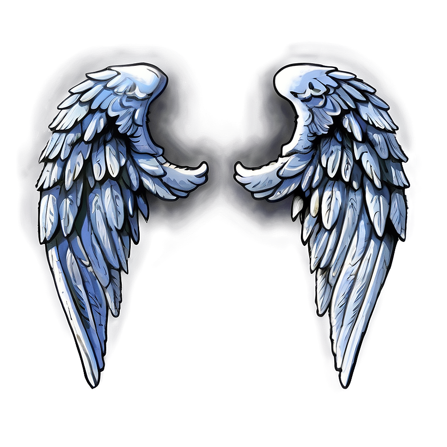 Realistic Angel Wings Clipart Png Ikc PNG