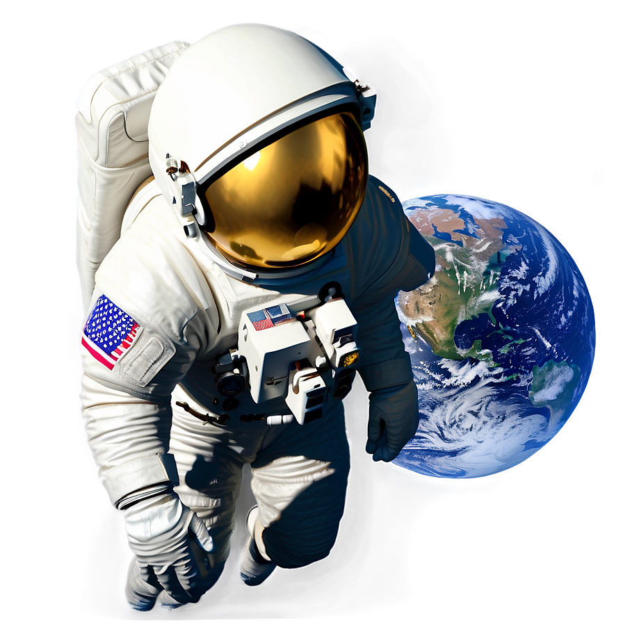 Realistic Astronaut Png Mps PNG