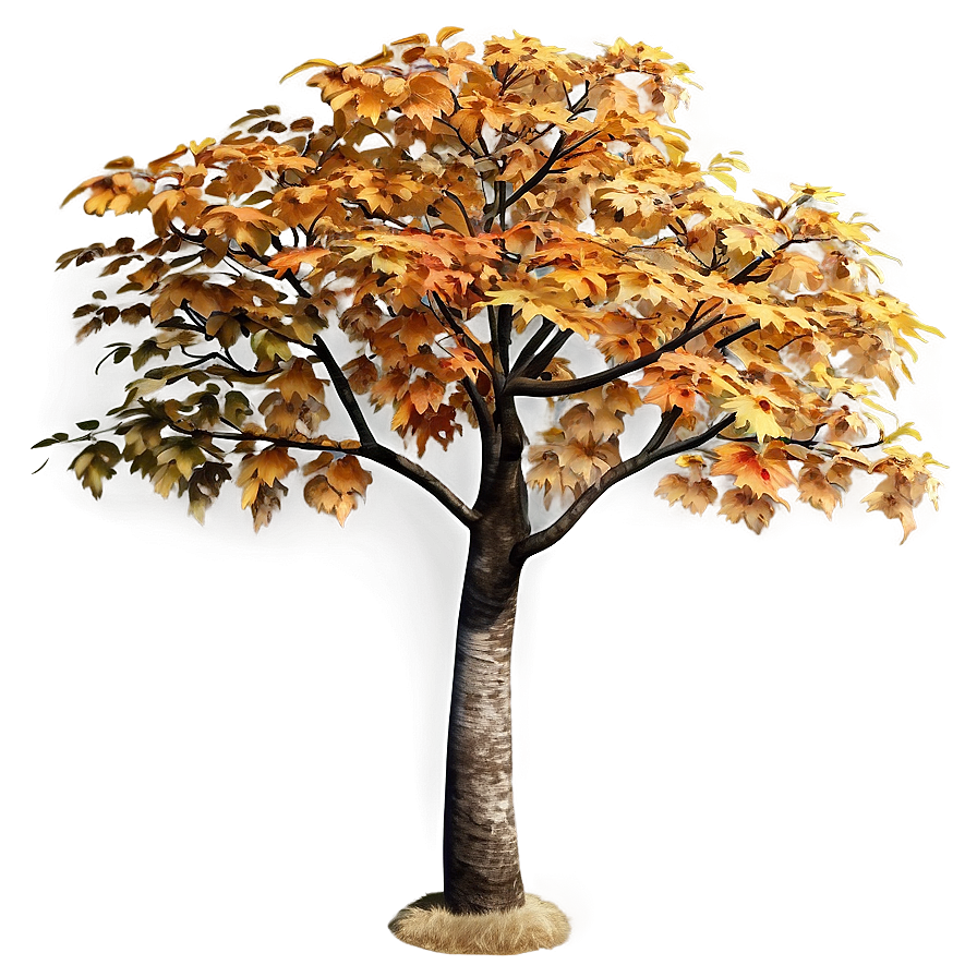 Realistic Autumn Tree Png Cfu PNG